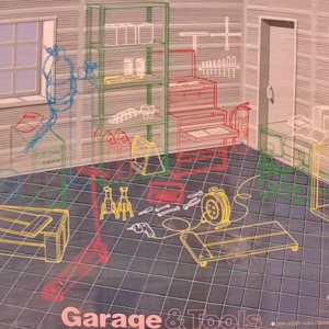 FUJIMI - GARAGE & TOOLS - AUTO SHOP - 1987 VINTAGE MODEL - 1:24 - KIT #GT1-1200
