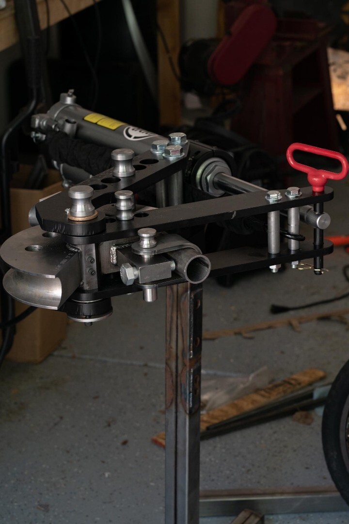 PDR 8 Ton Long Ram Air Hydraulic Jack Engine Hoist Lift Cherry Crane Tube Bender - Image 5