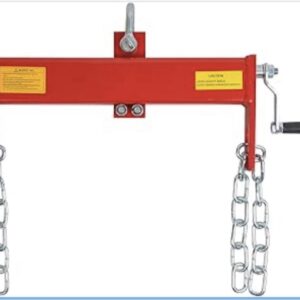 WINMAX TOOLS AUTOMOTIVE 4000 LBS Engine Hoist Load Leveler Shop Crane