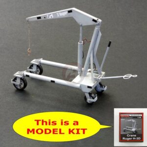 Plus Model 1/48 Ruger HP-3D Heavy Duty Floor Crane / Engine-Hoist (w/Decal) 4055