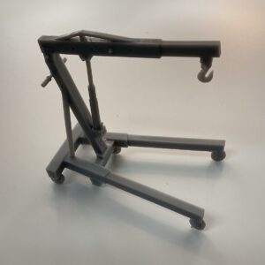 1/24 Scale Resin Engine Crane - 3D Printed Cherry Picker for Dioramas