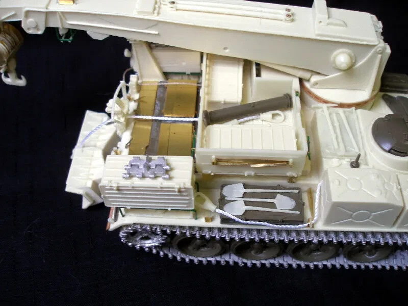 JVBT-55 Crane Recovery Tank 1/35 PanzerShop PS5256 conversion resin Tamiya - Image 5