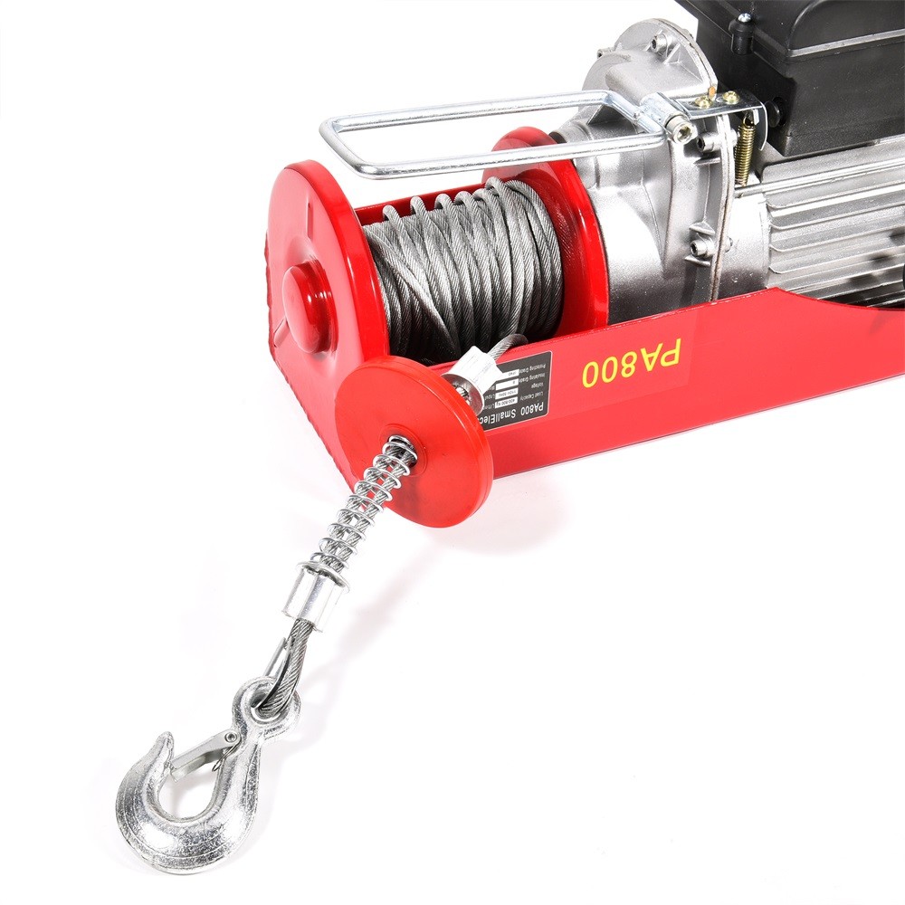 Electric Hoist Winch Lifting Engine Crane Automotive Steel Garage 1500lb 700kg - Image 3