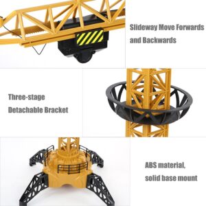 2.4GHz 6 Channels RC Tower Crane Simulation Sound Engineering Truck Toy Withou