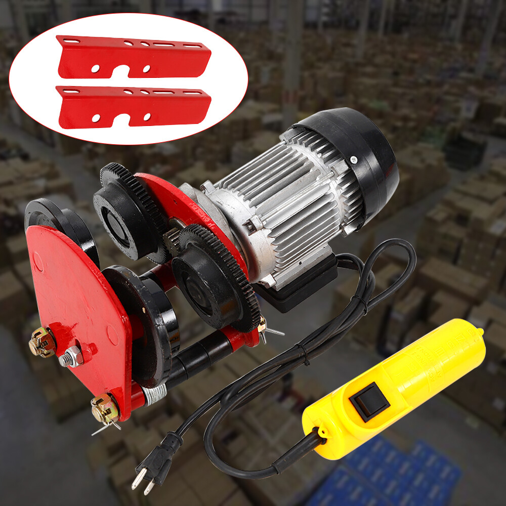 Electric Hoist Winch Lifting Engine Crane Cable Overhead Lift 2200 lbs - Image 3