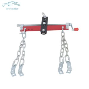 3/4 Ton Engine Hoist Shop Crane Accessory Steel 3 Engine Leveler Red