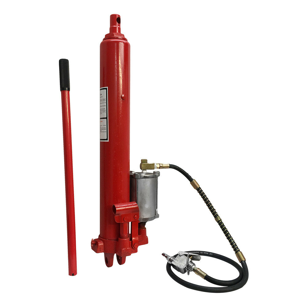 8 Ton Long Ram Air Hydraulic Jack Steel Engine Hoist Lift Auto Shop Cherry Crane - Image 2