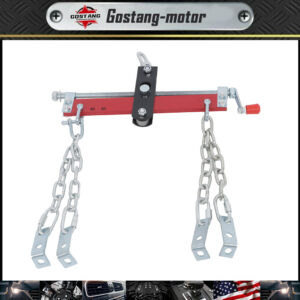 3/4 Ton Engine Hoist Shop Crane Accessory Steel 3 Engine Leveler Red