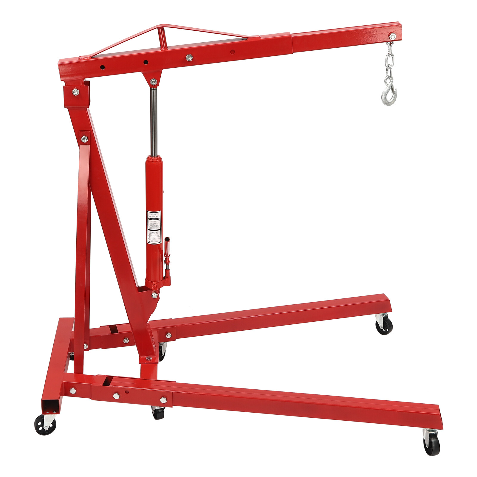 4409LBS 2 TON Heavey Duty Engine Motor Hoist Cherry Picker Shop Crane Lift New - Image 3