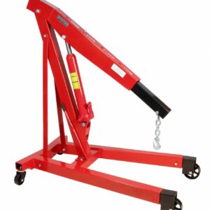 Dragway Tools 3 Ton 6000 LB Heavy Duty Engine Hoist Cherry Picker Shop Crane