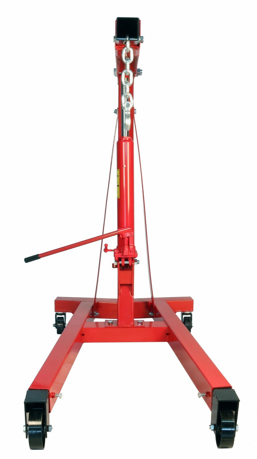 Dragway Tools 3 Ton 6000 LB Heavy Duty Engine Hoist Cherry Picker Shop Crane - Image 3