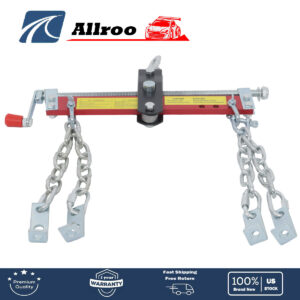 3/4 Ton Engine Hoist Shop Crane Accessory Steel 3 Engine Leveler Red New
