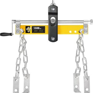 Heavy Duty Engine Hoist Leveler Cherry Picker Shop Crane Load Lift Tool 1500 Lbs
