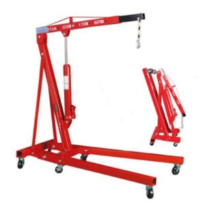 2 Ton Folding Hydraulic Engine Hoist Crane Lift Heavy Duty Hydraulic Crane
