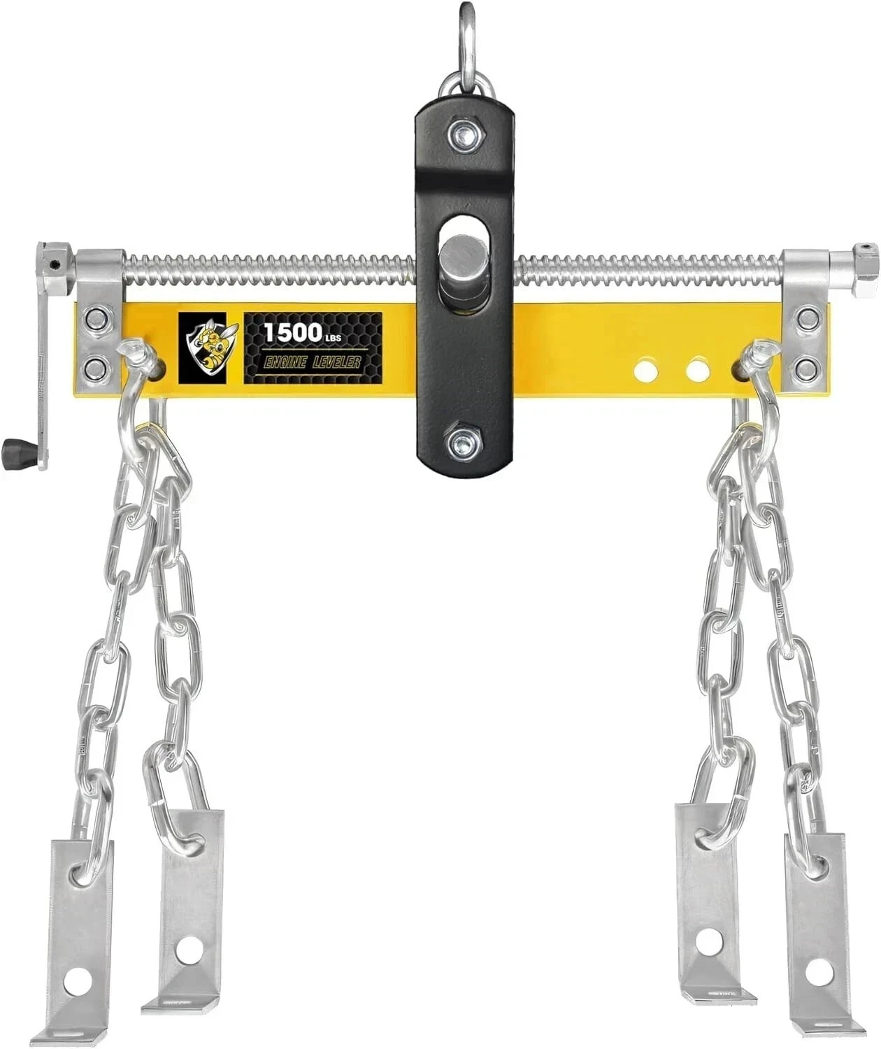 Heavy Duty Engine Hoist Leveler Cherry Picker Shop Crane Load Lift Tool 1500 Lbs - Image 2