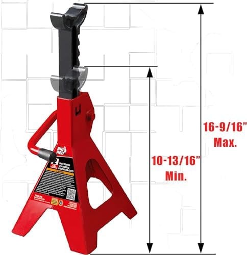 Automotive jack stands heavy duty support - Image 3