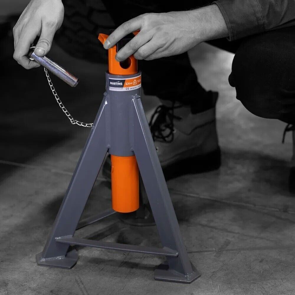 Martins Industries MJS-6T 6.6-Ton Jack Stands for Pickup Trucks - 2 Pieces - Image 2