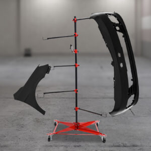 Automotive Panel Tree Paint Stand Adjustable Center Post Hang Doors Fenders