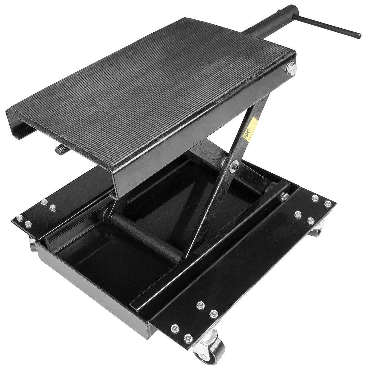 Stark USA Portable Scissor Jack Bike Motorcycle Center Lift Hoist Wheel Stand - Image 3