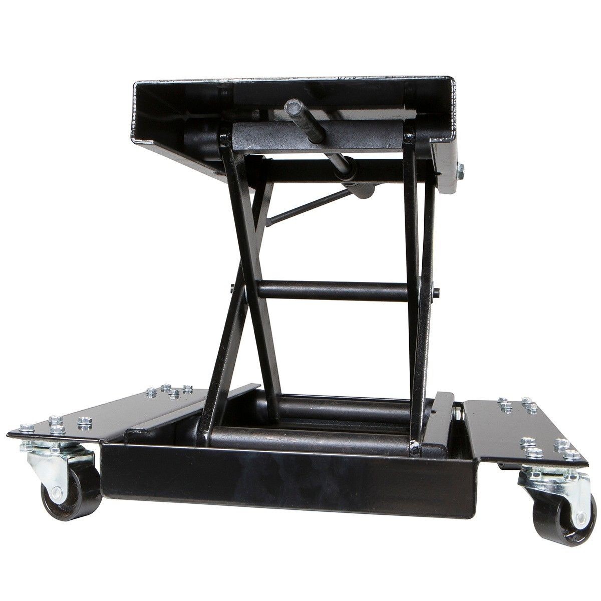 Stark USA Portable Scissor Jack Bike Motorcycle Center Lift Hoist Wheel Stand - Image 4