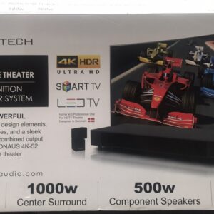 Phase Tech 4K-52 Digital Home Theater 7.1 High Definition SEE DESCRIPTION