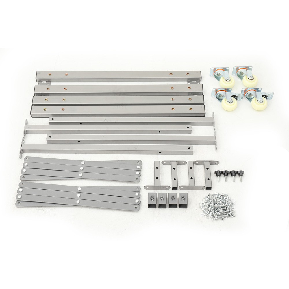 Adjustable Automotive Panel Paint Rack Mobile Telescopic Universal Paint Stand - Image 4