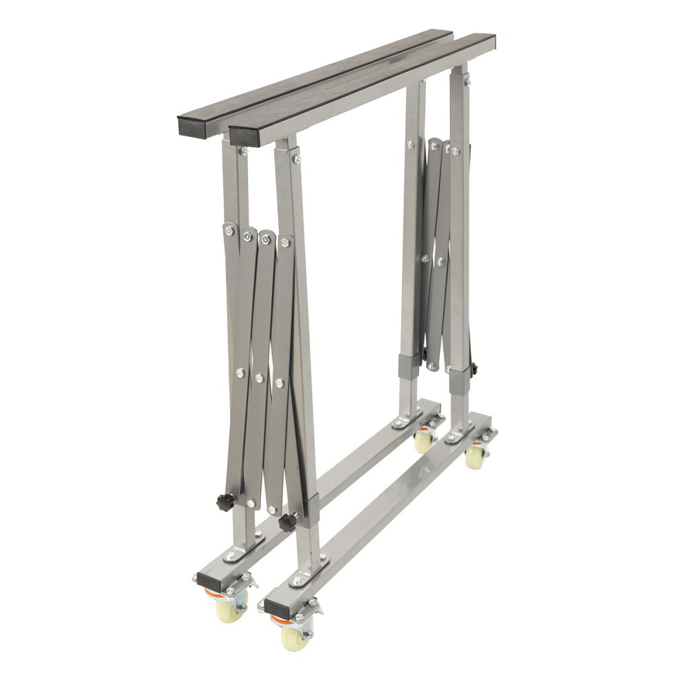 Adjustable Automotive Panel Paint Rack Mobile Telescopic Universal Paint Stand - Image 5