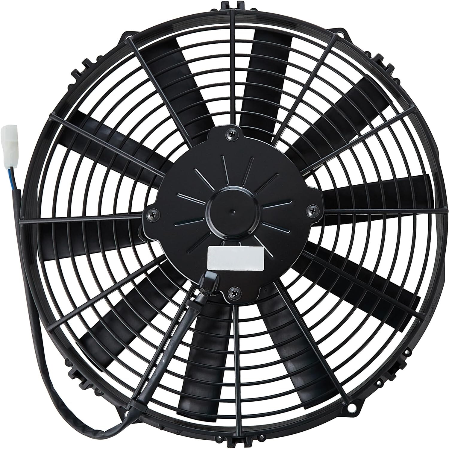 DUAL 10-11 INCH HUGE 180W MOTOR STRAIGHT BLADE AUTOMOTIVE RADIATOR ELECTRIC FANS - Image 2