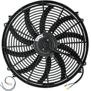 16-17 INCH 130 WATT PERFORMANCE 12 VOLT AUTOMOTIVE ELECTRIC RADIATOR COOLING FAN