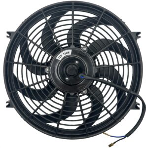 14 INCH HUGE 130W 12V MOTOR ELECTRIC AUTOMOTIVE ENGINE RADIATOR COOLING FAN KIT