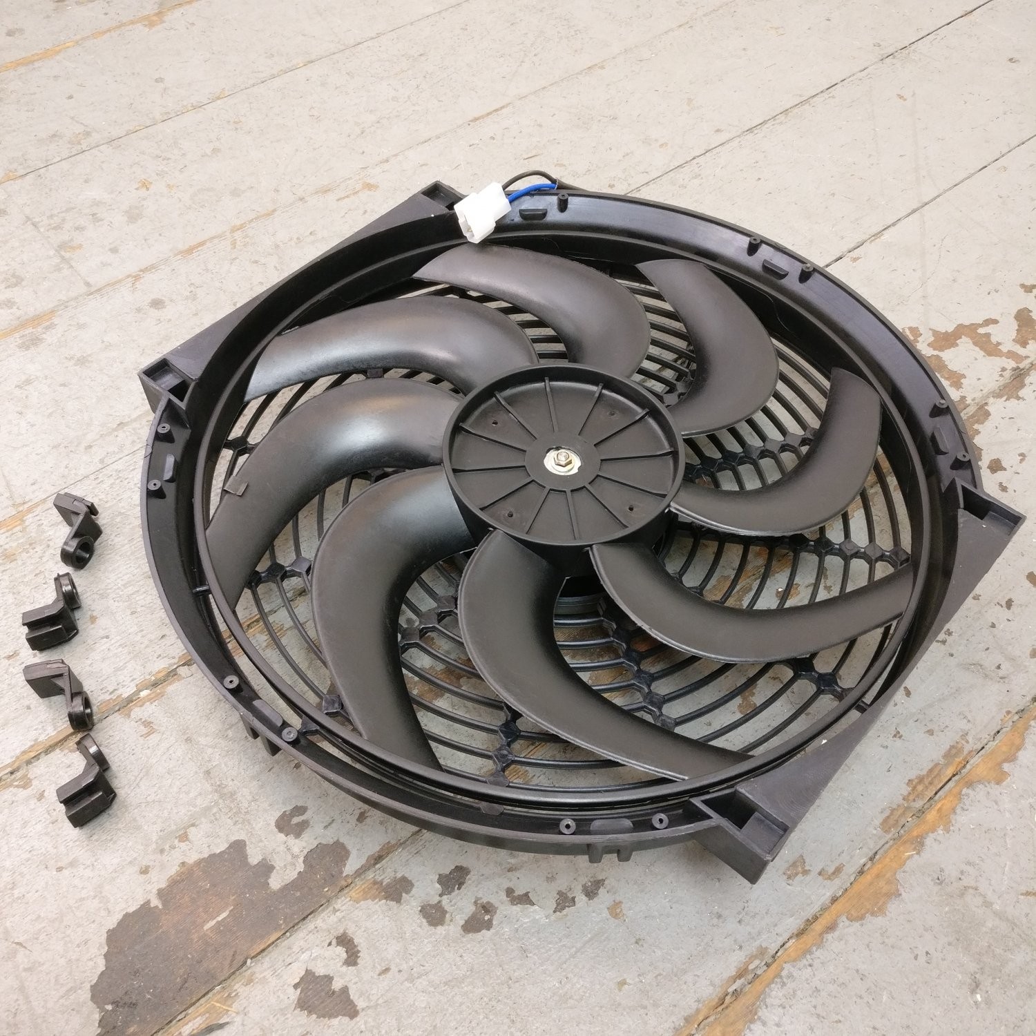 1978 Chevrolet Malibu 14 Inch Super Duty Radiator Fan black cooling warranty