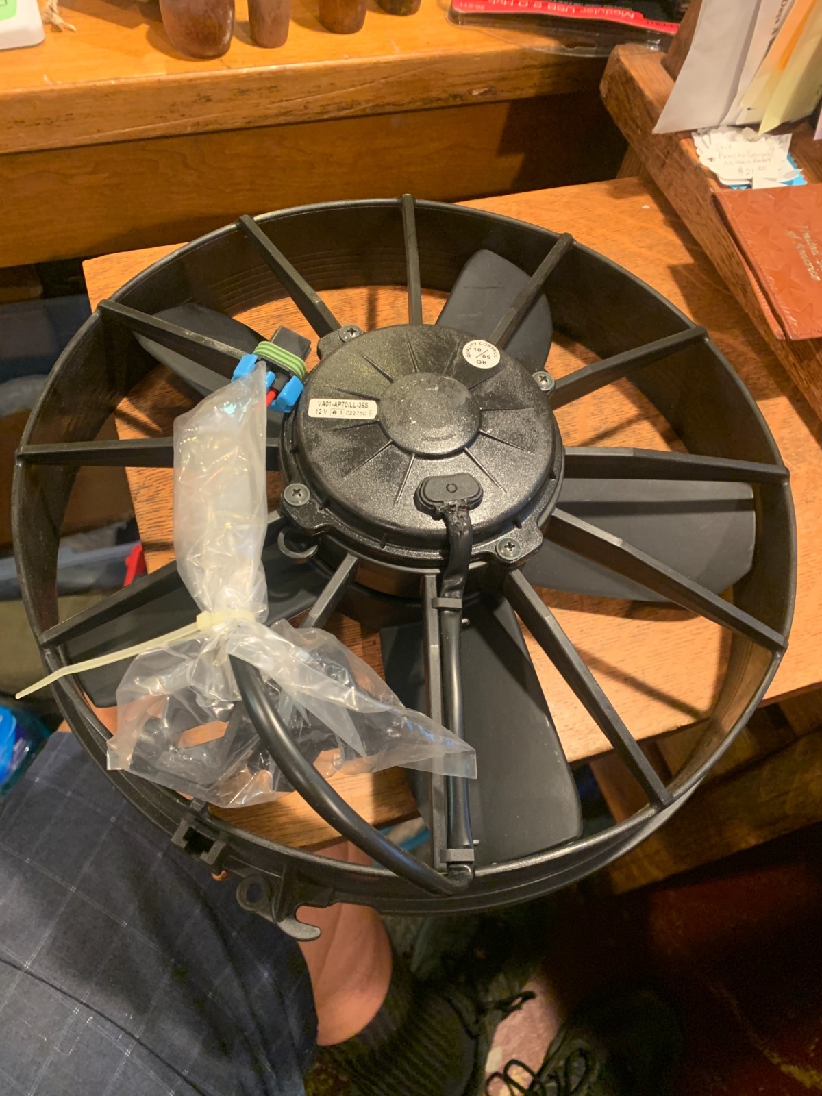 SPAL 1640 CFM 12in High Performance Fan (VA01-AP70/LL-36S)