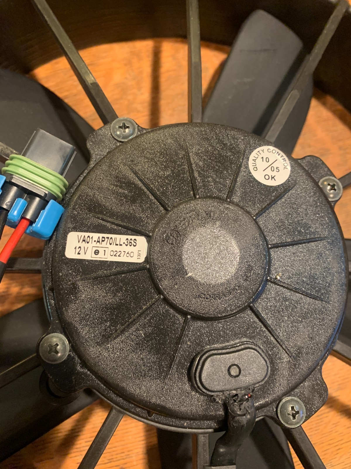 SPAL 1640 CFM 12in High Performance Fan (VA01-AP70/LL-36S) - Image 2