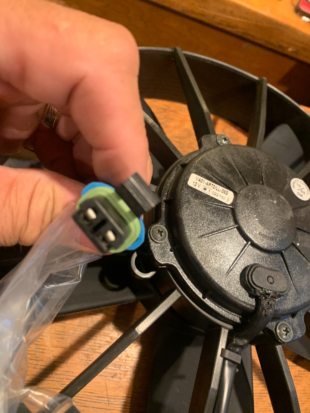 SPAL 1640 CFM 12in High Performance Fan (VA01-AP70/LL-36S) - Image 3