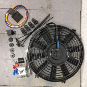 1967-72 GM A-Body 10" 1149 CFM Cooling Fan Adj Temp Switch Kit lemans gto super