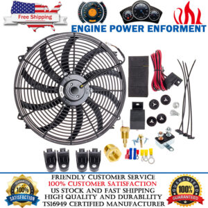 120W 3500CFM PERFORMANCE 12V AUTOMOTIVE ELECTRIC RADIATOR COOLING FAN 16INCH