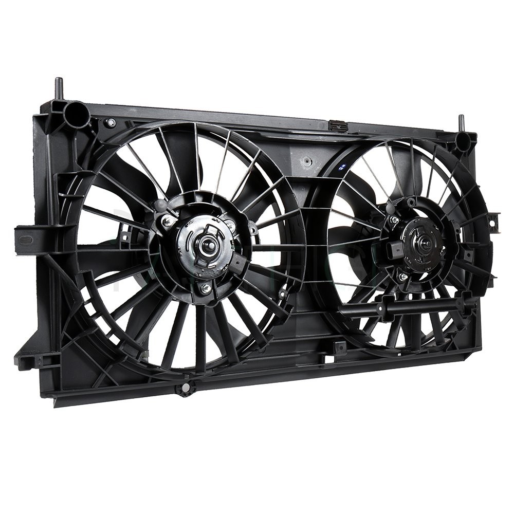 Radiator Condenser Cooling Fan Assembly Electric For 2000-2003 Chevrolet Impala - Image 4