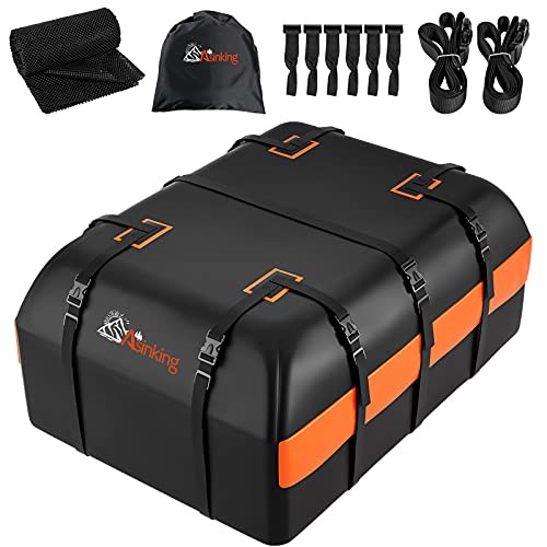 Car Rooftop Cargo Carrier Bag, 21 Cubic Feet 100% Waterproof Heavy Duty 840D - Image 2