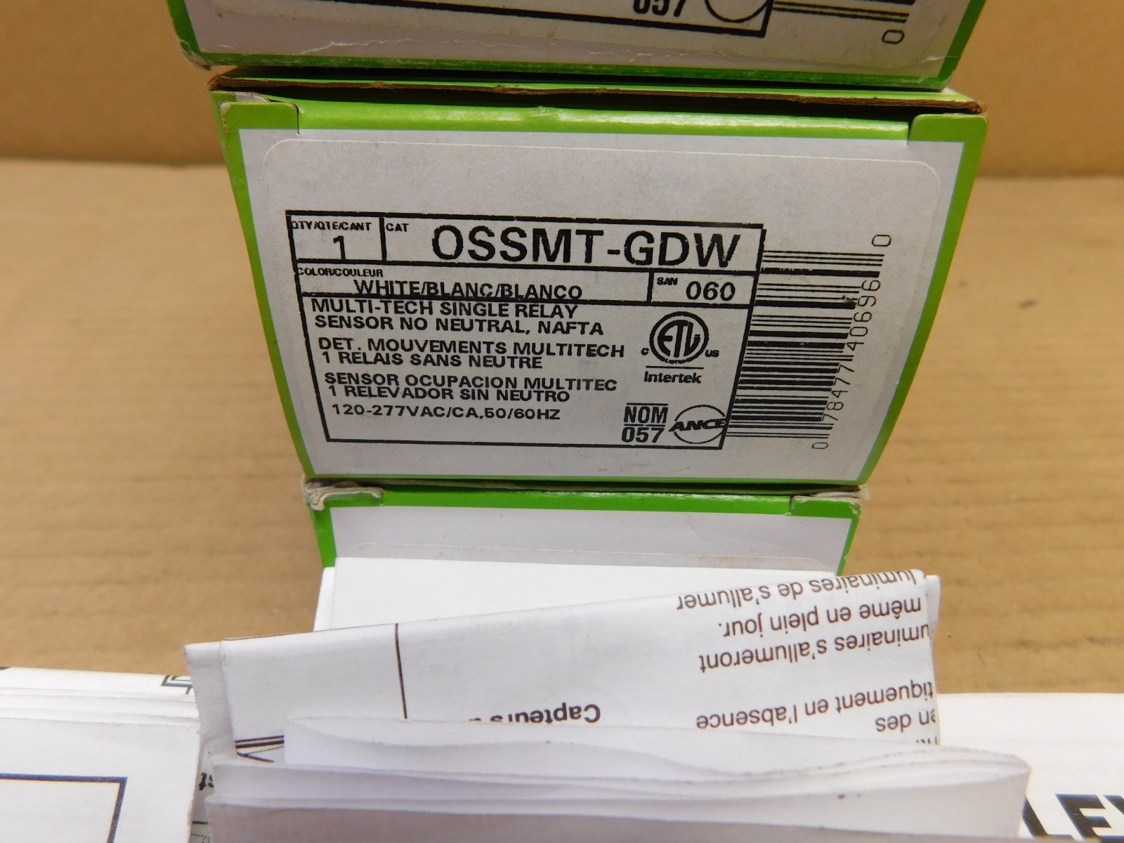 3 Leviton OSSMT-GDW MULTI-TECH SINGLE RELAY Occupancy Sensor Switch (White) - Image 2
