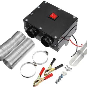 12V/24V 500W Car Heater Windshield De-Icers Car Defogger Defroster 2 Hole