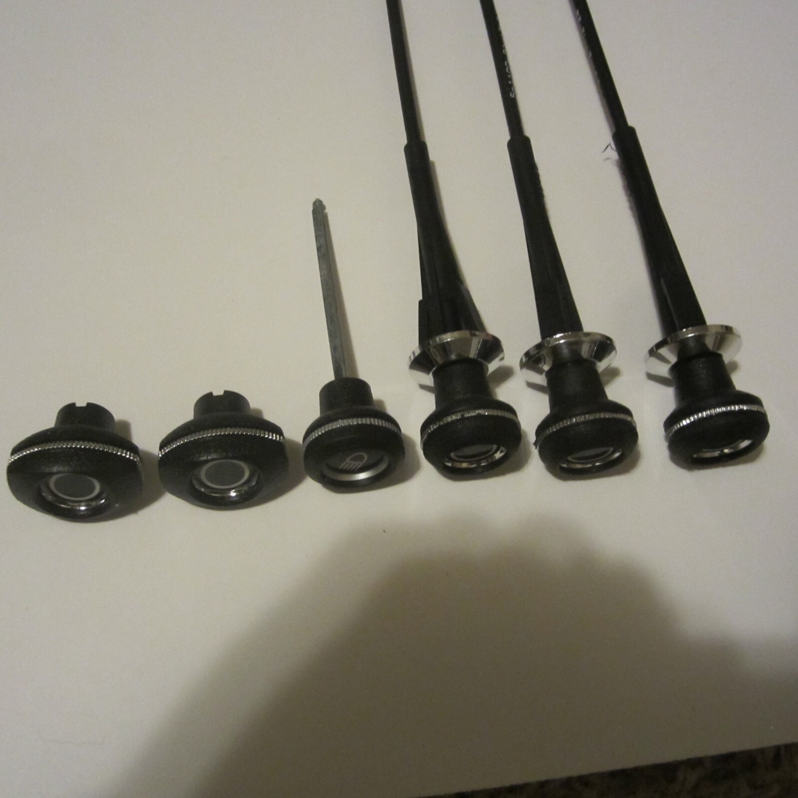 Fits 78-86 Jeep CJ 5, 7, 8 Heater Control Cables W/ Fan Wiper Headlamp Knobs - Image 2