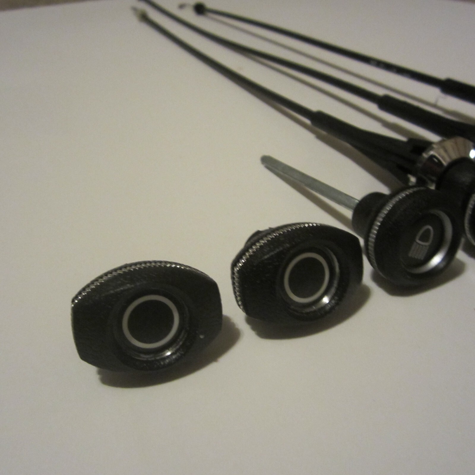 Fits 78-86 Jeep CJ 5, 7, 8 Heater Control Cables W/ Fan Wiper Headlamp Knobs - Image 4