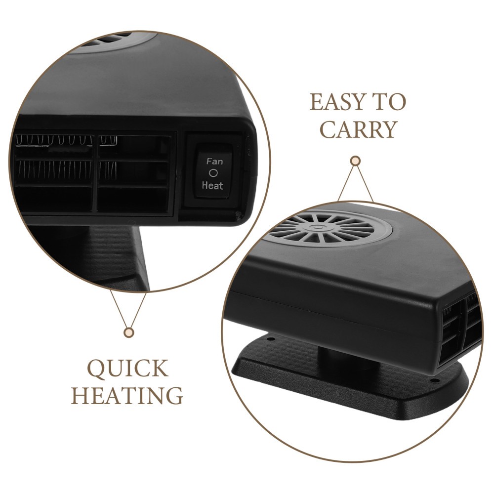 Portable Car Heaters and Defrosters Automotive Automobile Interior - Image 3