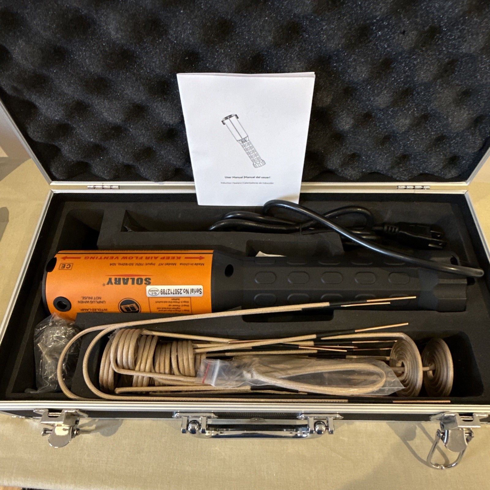 Solary Magnetic Induction Heater Kit Automotive Flameless Heat Induction Heater - Image 2