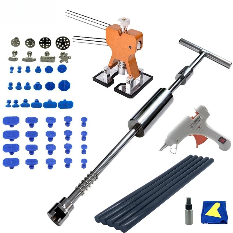 Suction Cup Garage Tools Car+ Dent Removal Puller Tool Paintless Repair Kit 18 - Image 2