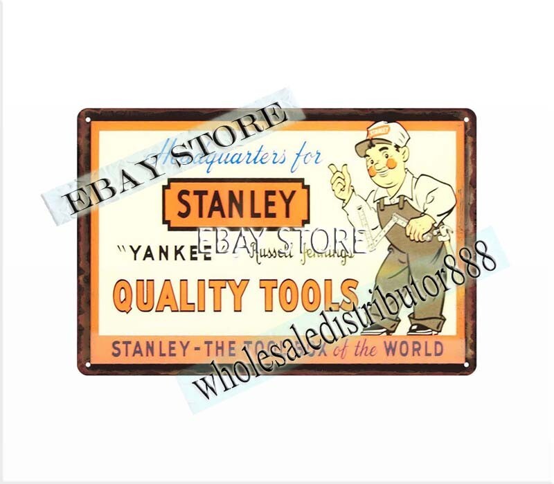 Tools automotive garage mancave metal tin sign workshop garage repair hardware - Image 2