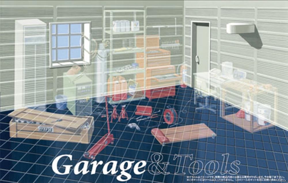 Fujimi Model 1/24 Garage & Tools Series No.1 Garage GT-1 - Image 2