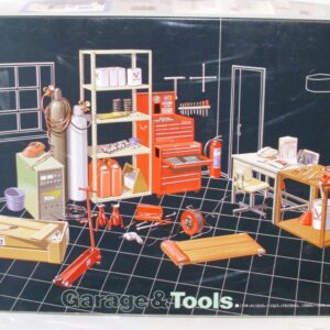 FUJIMI AUTOMOTIVE GARAGE & TOOLS DINORAMA MODEL KIT SET BOXED 1:24 #GT2
