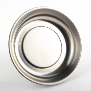 6" Stainless Steel Magnetic Parts Tray Organizer Garage Home Automotive Tools