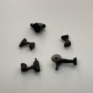 1/25 Scale Garage Shop Tools – Limited Black Run – 5 Piece 3D Resin Set